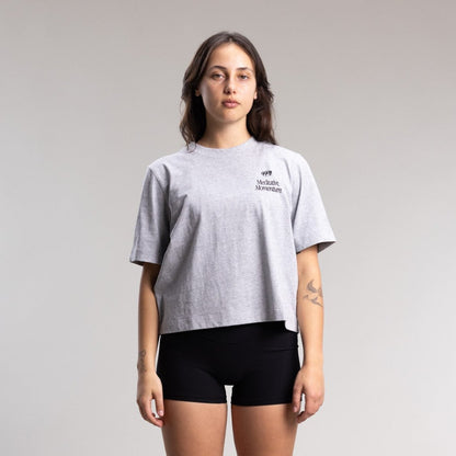 Momentum Relaxed Tee Women's GREY MARLE