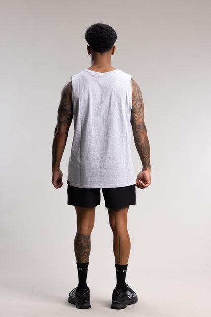 Race 2.0 Block Tank Unisex GREY MARLE