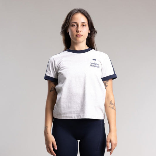 Momentum Vintage Tee Women's WHITE MARLE