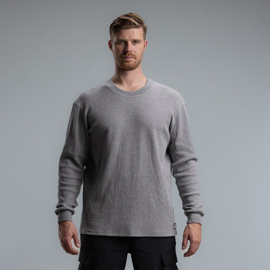 Italic Waffle Long Sleeve Tee Men's