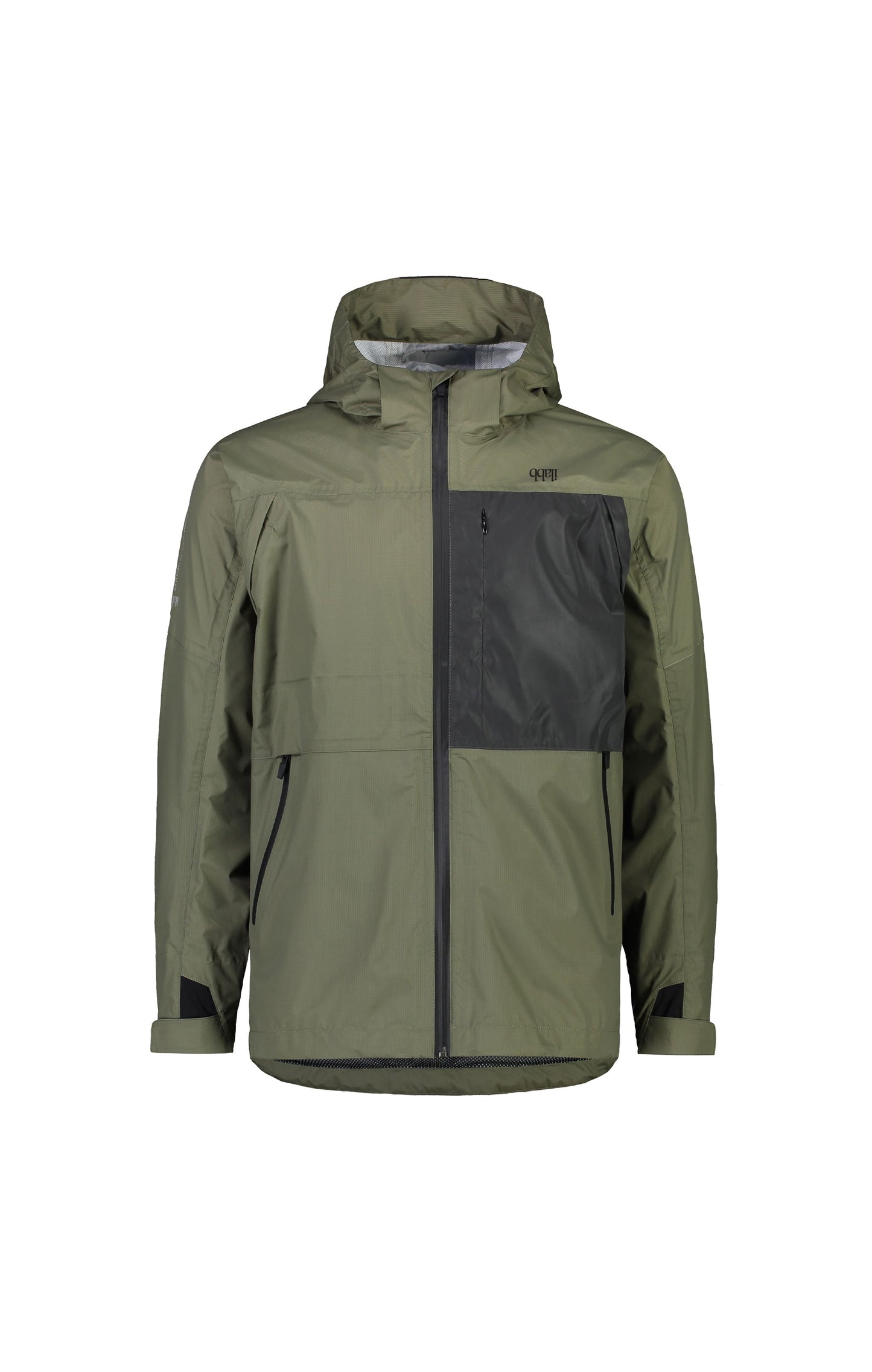 [New Generation] Unisex Cecil Rain Jacket - Army Green - ilabb